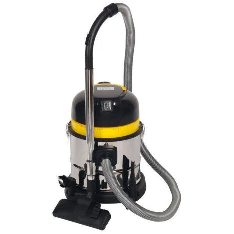 Aspirateur 15 litres cuve inox eau et poussière 1200W