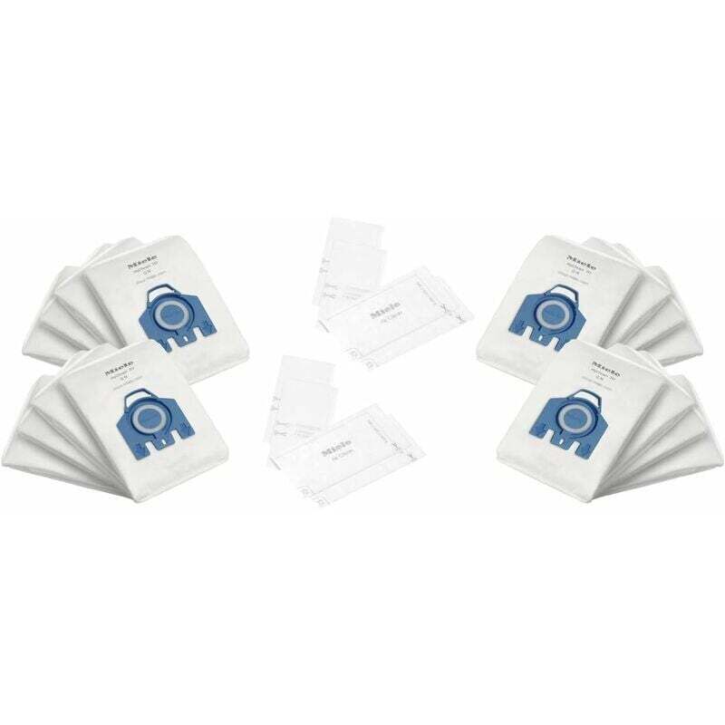aspirateur 16 pièces pour Miele Gn Airclean 3d efficacité sacs à poussière remplacer Miele Gn aspirateur sac à poussière partie