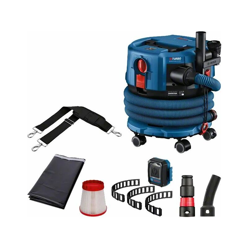 Aspirateur sans fil biturbo gas 18V 12 mc Bosch classe sans batterie ni chargeur