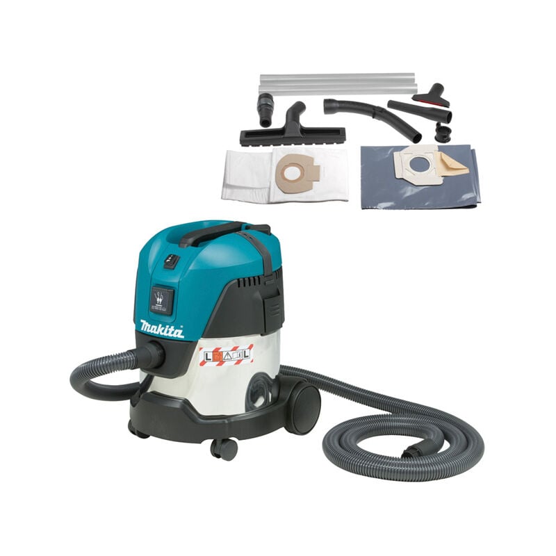 Makita - Aspirateur 15L 1000W 210 MBar VC2012L