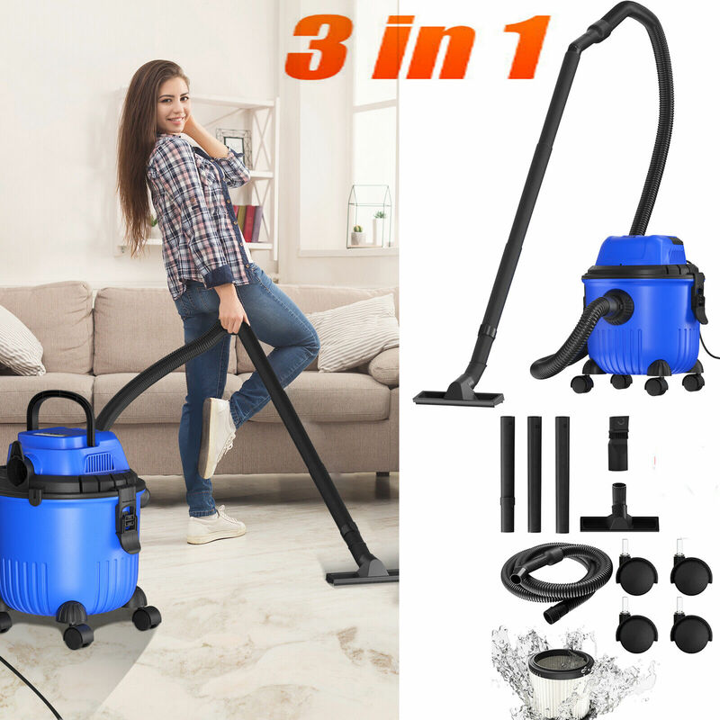 Aspirateur 3 en 1 Aspirateur eau et poussières Aspirateur industriel Vibreur