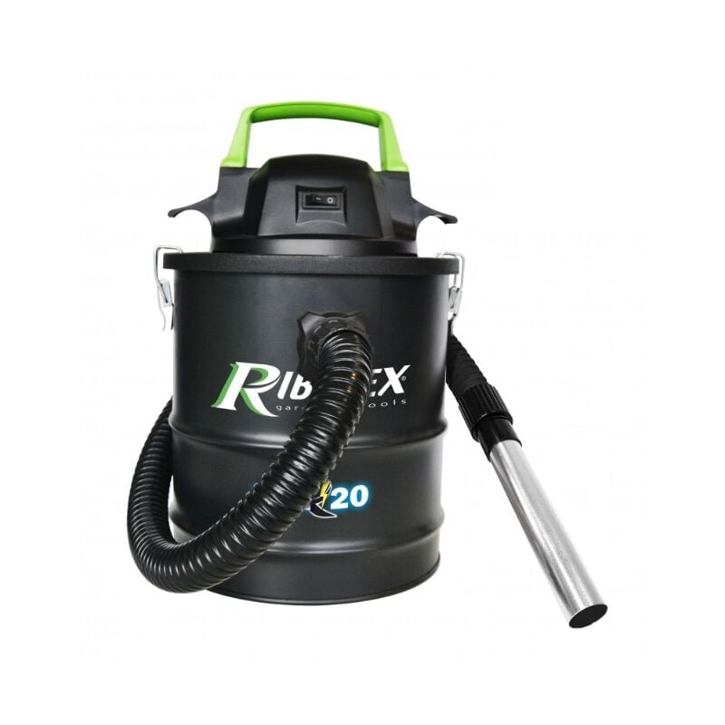 Aspirateur cuve eau et poussières 15l noir Ribimex PRBAT20/CEN