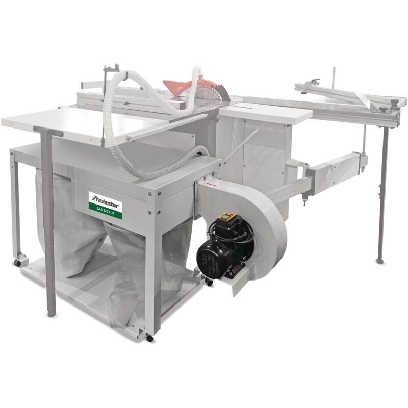 Holzstar - Aspirateur à copeaux bois modèle bas 2200 m³/h 1,65kW 230V SAA2201UT 230V