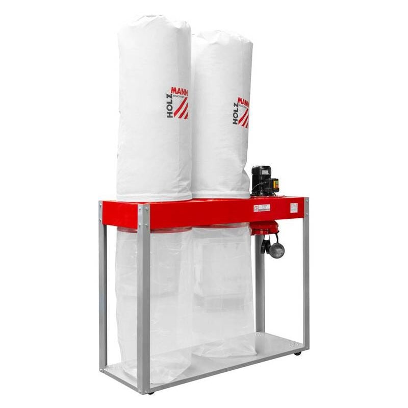 Holzmann - Aspirateur à copeaux de bois 2 x 180 litres - 400 v - 2200 w