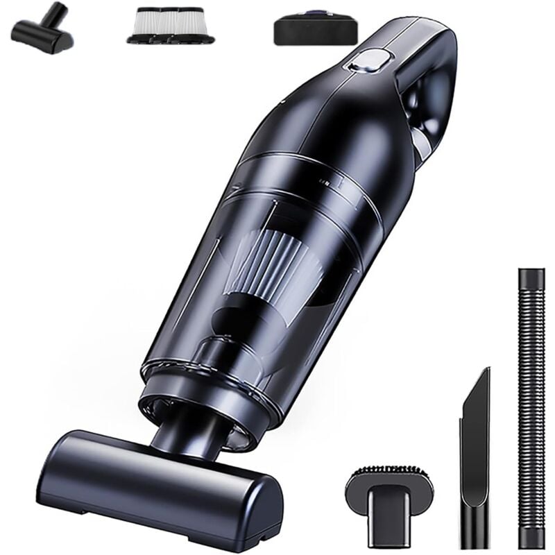Aspirateur à Main sans Fil Rechargeable pour Maison, Voiture et Animaux de Compagnie - Obtenez un nettoyage impeccable avec cet aspirateur portable