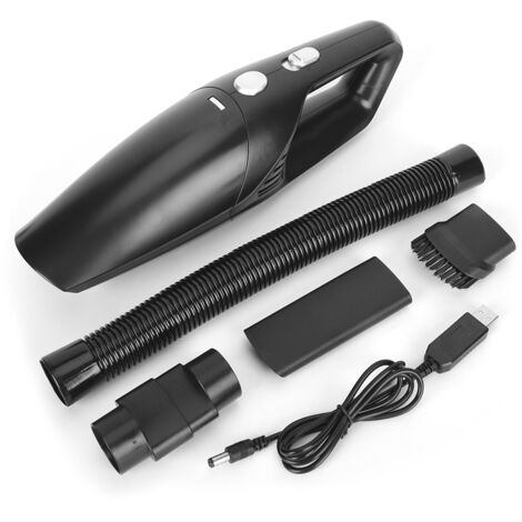 Aspirateur à main 120W 12V puissant portable eau et poussière double usage pour voiture et maison sans fil