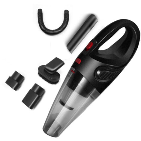 FVBJD Aspirateur à main, aspirateur à main sans fil avec haute puissance, mini aspirateur à main, technologie de charge rapide rechargeable, pour le nettoyage de la maison et de la voiture