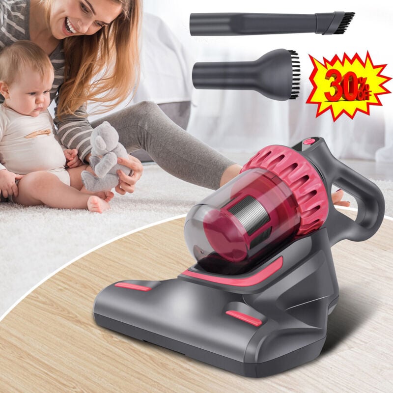 Aspirateur à main Aspirateur d'acariens Nettoyeur de matelas Filtre UV HEPA Aspirateur de lit