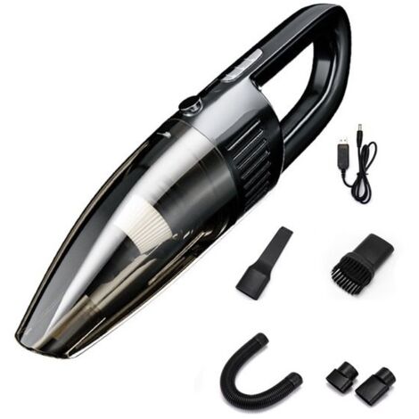 Aspirateur à main au lithium-ion avec charge rapide pour la voiture, la maison et les animaux domestiques Mini aspirateur à main