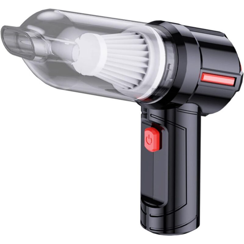 Aspirateur à main sans fil 4 en 1, Mini aspirateur de voiture Portable, gonfleur de poussière d'air, pour la maison, le bureau et la voiture
