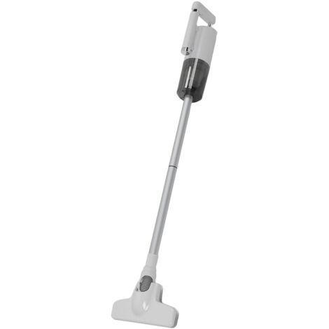 Aspirateur à main sans fil 60W 7.4V eau et poussière portable pour maison et voiture blanc