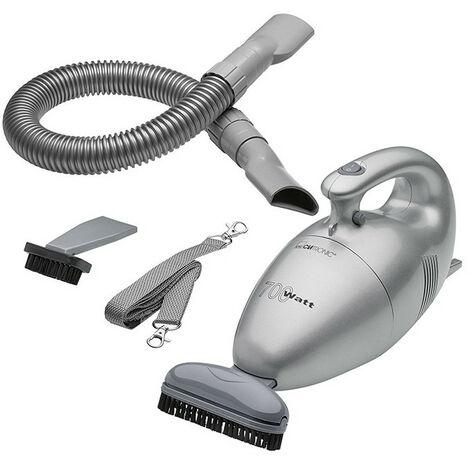 Aspirateur à main sans fil 700W – Capacité 0,8L – Câble 6m – Filtre permanent – Rangement vertical – Compact et léger – Clatronic