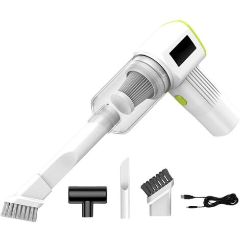 Aspirateur à Main sans Fil - Portable Dust Buster 9000Pa, Mini aspirateur sans Fil pour Nettoyer Les Poils d'animaux