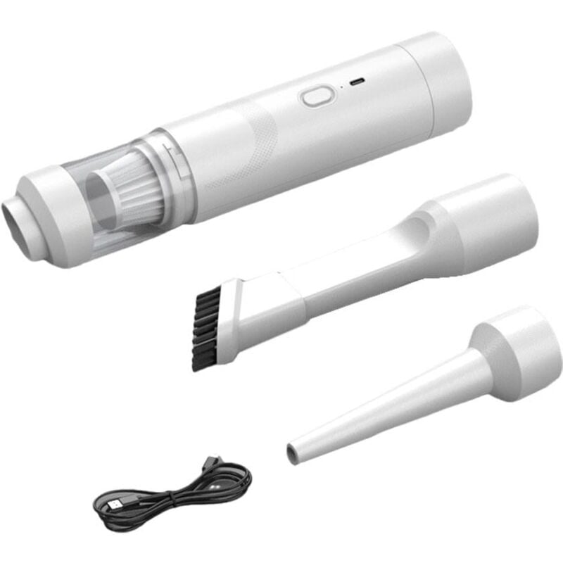 Feiyue - Aspirateur à main sans fil pour voiture 2 en 1 Mini aspirateur rechargeable X8G0