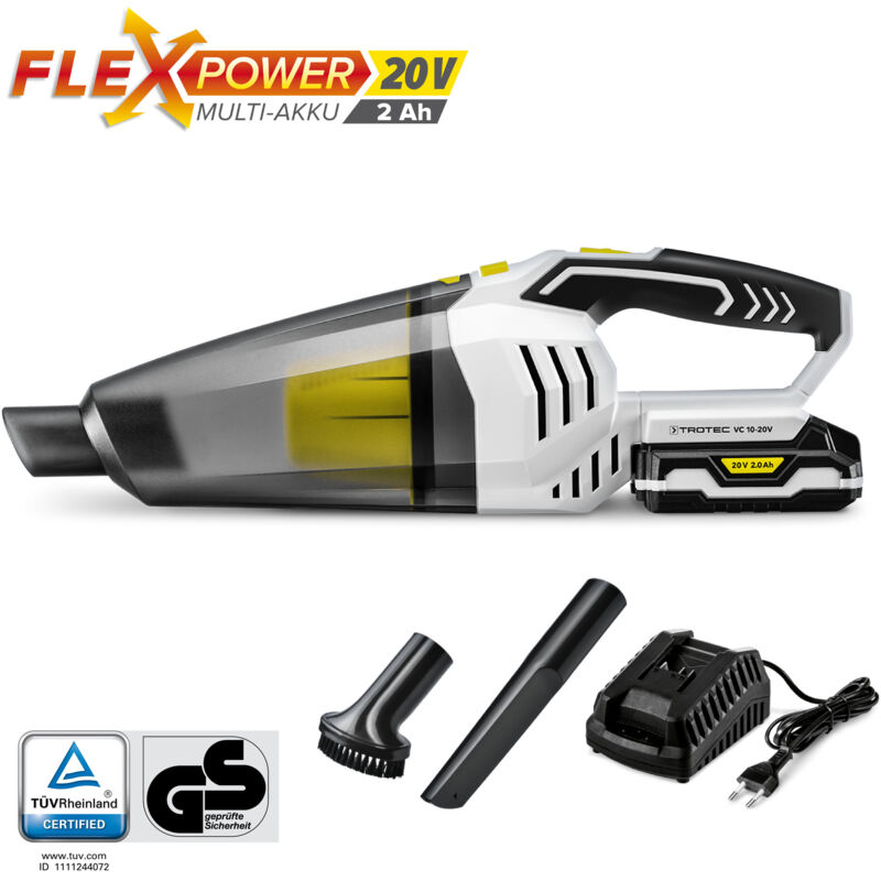 Trotec - Aspirateur à main vc 10-20V