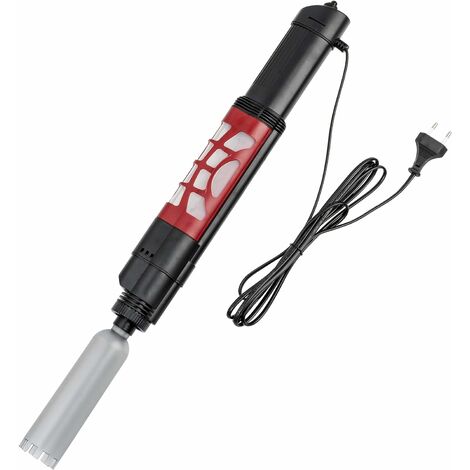 Aspirateur Automatique pour Aquarium, Nettoyeur de Gravier Électrique Convient pour Aquarium Moyen et Grand