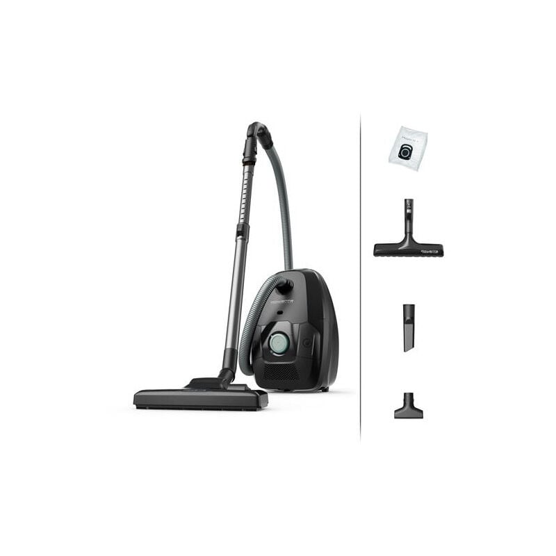 Aspirateur avec sac Rowenta Green Force Max Parquet RO4952EA 900 w Noir