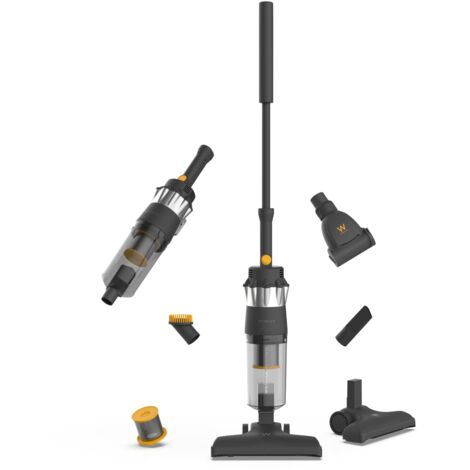 Aspirateur balai filaire 800W – Aspiration 16,5 kPa – Réservoir 2L – Filtre HEPA pour allergènes – Accessoire poils d'animaux – Newlux