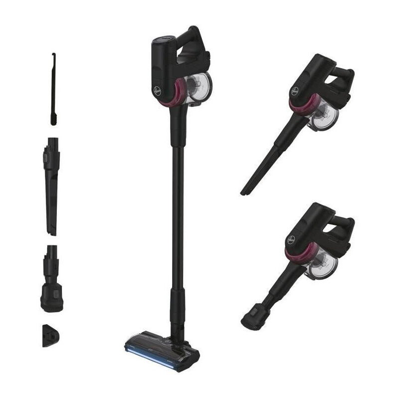 Hoover - Aspirateur Balai sans Fil HF410H - 190 w - Autonomie : 30 min - 0,7 l