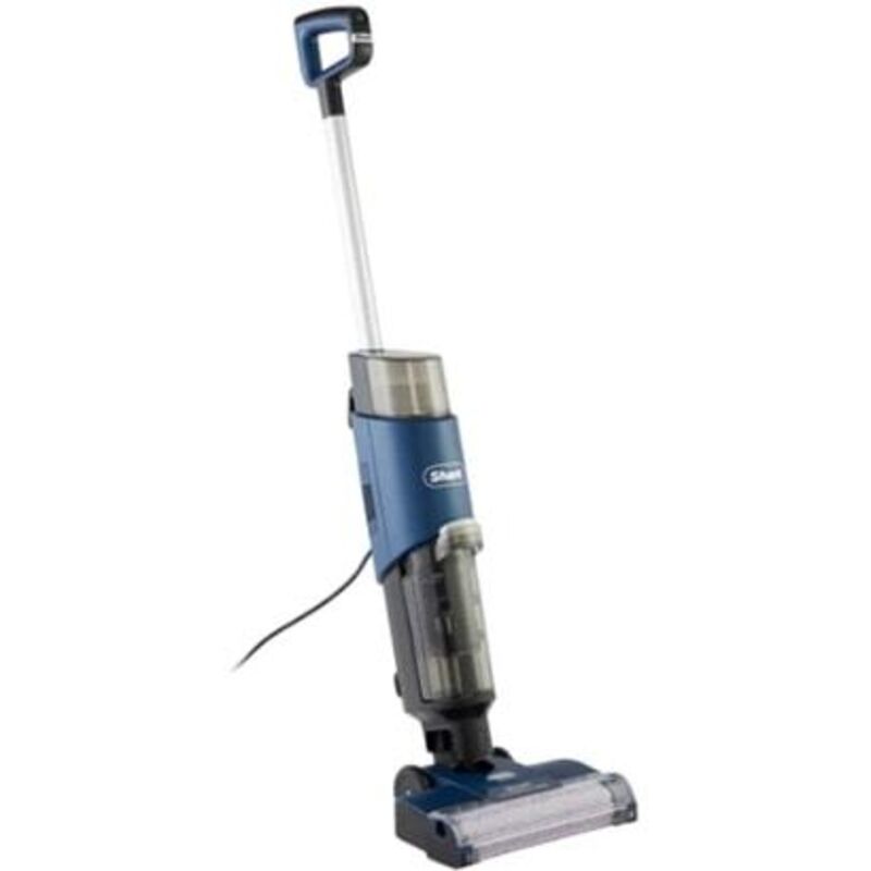 Shark - Aspirateur Balai HydroVac WD100EU - Nettoyeur Filaire sols durs - Brosse rotative antimicrobienne - Aspire et nettoie