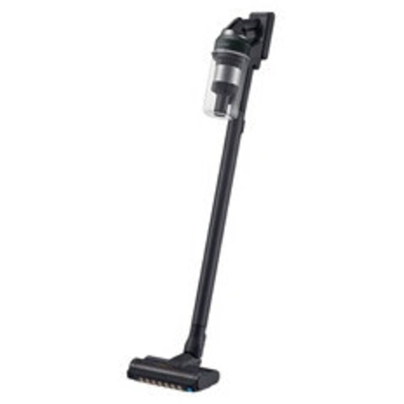 Samsung - Aspirateur balai Pack Jet 85 pet + Double serpillière Spray + 2ème filtre F-VS20C85TN-V1 580 w Noir