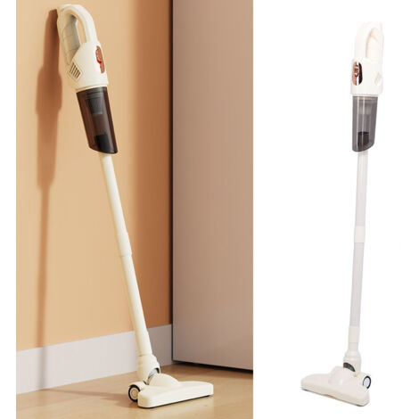 Aspirateur balai sans fil à main aspiration puissante brosse rotative 270°10000Pa filtre lavable aspirateur domestique pour voiture,clavier et armoire