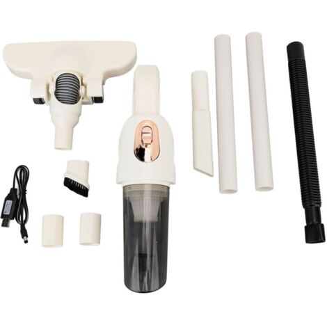 Aspirateur balai sans fil, aspiration puissante à main, brosse rotative à 270 °, filtre lavable 10 000 PA, aspirateur domestique et de voiture pour armoire à clavier