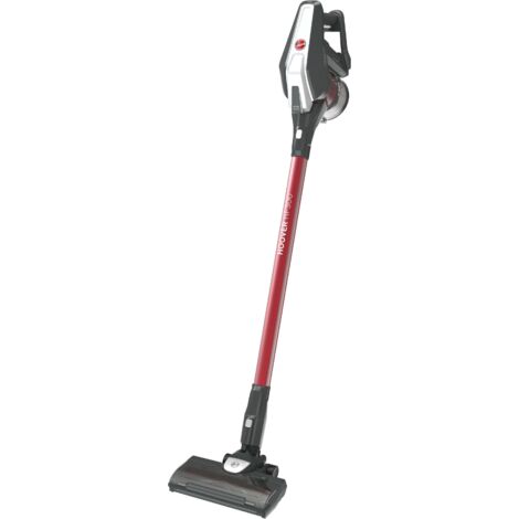 Aspirateur balai sans fil - HOOVER HF322TH - Puissance 22 V - Autonomie 40 min - Réservoir 0,7 L - Noir/Rouge