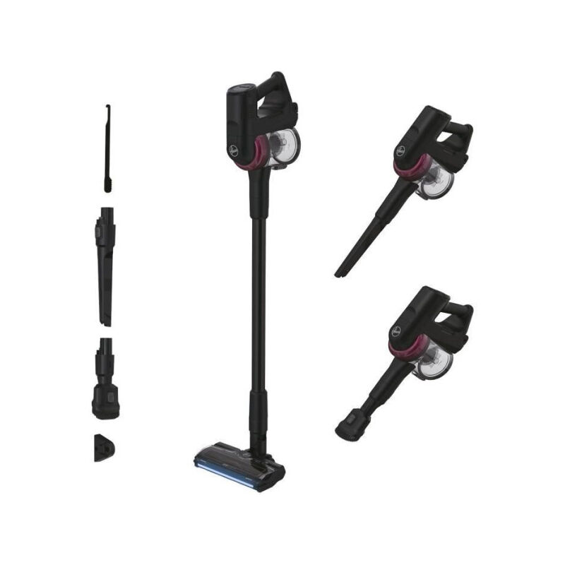 Hoover - Aspirateur Balai sans Fil HF410H - 190 w - Autonomie : 30 min - 0,7 l