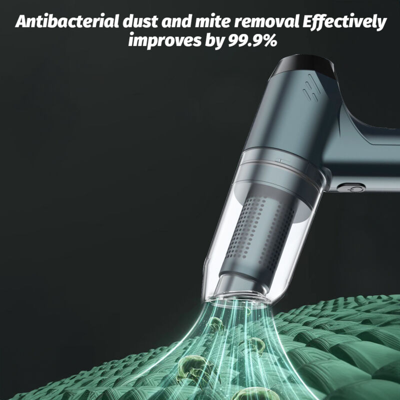 Kkmoon - Aspirateur Balai Sans Fil Portable - 6500Pa Aspiration Puissante, 3 en 1 (Aspirateur, Souffleur et Pompe à Main), 120W Haute Puissance,