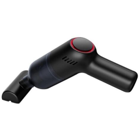 Aspirateur balai sans fil pour voiture, 120W portable puissant avec batterie rechargeable 1800mAh, nettoyeur poussière pratique pour intérieur et extérieur.