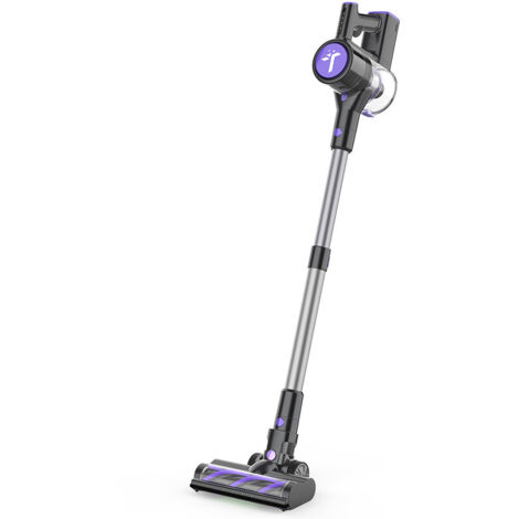 Aspirateur Balai Sans Fil - Teendow - P11Pro Purple - 25 kPa-Autonomie 30 min - Bac 450 ml