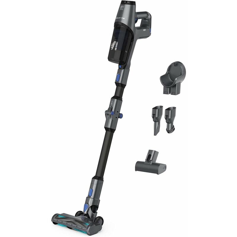 Rowenta - Aspirateur balai rechargeable 22v gris/bleu rh6971wo