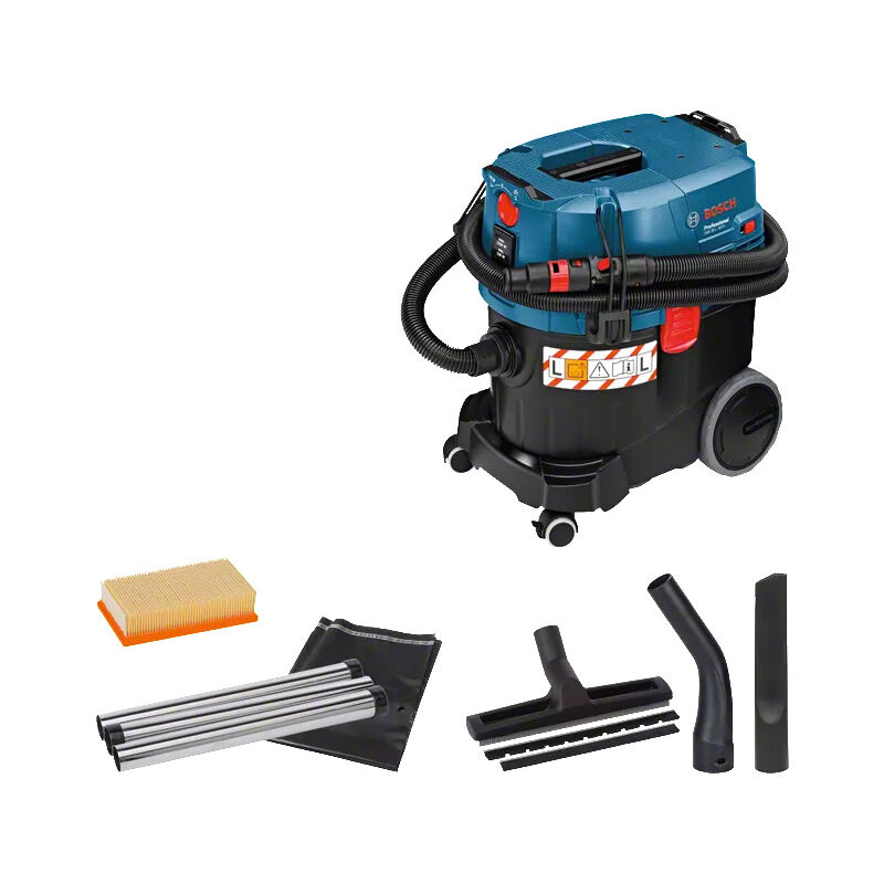 Aspirateur BOSCH GAS 35 L SFC+ 0 601 9C3 0W0 06019C30W0 2607432024 | Filtre à plis pour aspirateur Bosch GAS 15 L