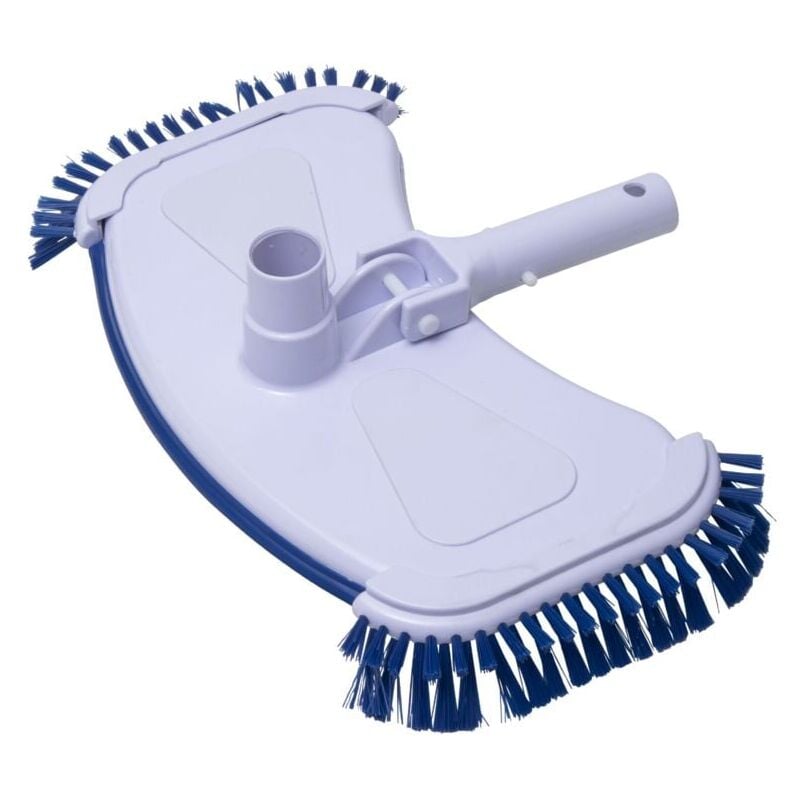 Aspirateur brosse de fond pour piscine - Blanc