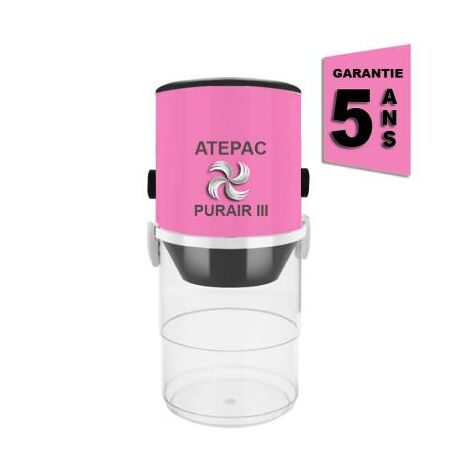 Aspirateur central ATEPAC PURAIR III (jusqu’à 300 m²) - Garantie 5 ans