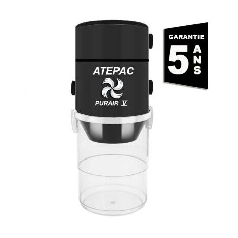 Aspirateur central ATEPAC PURAIR V garantie 5 ans (jusqu’à 500 m²)