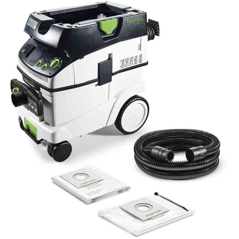 Aspirateur eau et poussières 1200W Cleantec ctl 36 e ac-lhs 350 36l Festool 574960