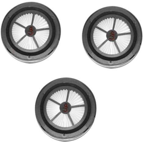 Aspirateur combiné Proscenic Unitec P11 P10 U11 P11 SMART P11, filtre HEPA noir haute efficacité, lot de 3, avec cartouches filtrantes lavables et remplaçables.