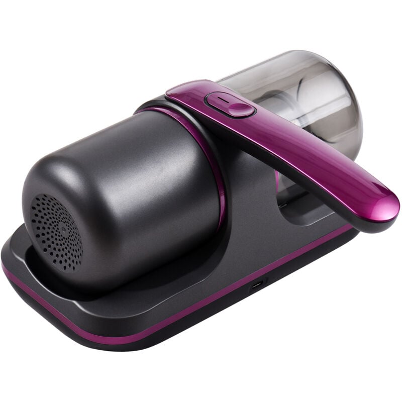 Kkmoon - Aspirateur Compact pour Matelas - Sans Fil, 100W, Aspiration Puissante de 8000Pa, 2 Vitesses Réglables, Réservoir de 250ml, Batterie