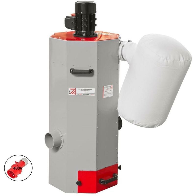 Holzmann - aspirateur à copeaux métal 750W MABS750 400V