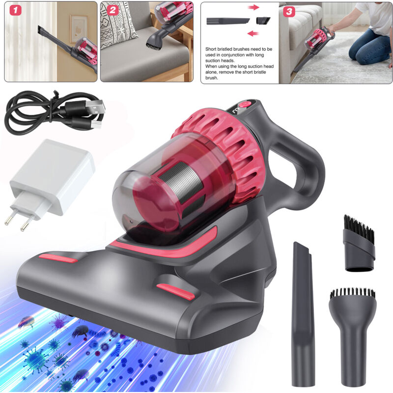 Aspirateur d'acariens uv Aspirateur de matelas Nettoyeur de matelas 35Kpa Aspirateur d'acariens