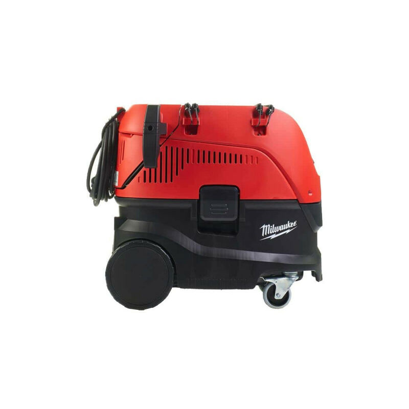 Aspirateur de chantier Milwaukee 1200W Classe L AS 30LAC Milwaukee Aspirateur de chantier eau et poussière 30L