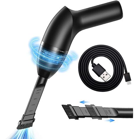 Aspirateur de clavier d'ordinateur 4300pa Mini aspirateur rechargeable à super aspiration, aspirateur portable sans fil