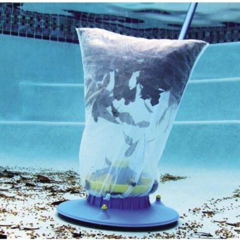 Aspirateur de feuilles de piscine - Épuisette de fond luxe - Kit d\'entretien inclus