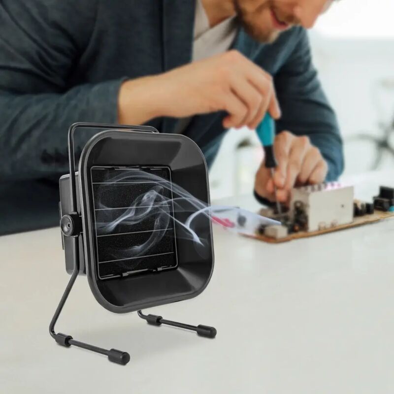 Aspirateur de fumées de soudure Ventilateur Aspiration des fumées de soudure avec filtre à charbon actif 30W