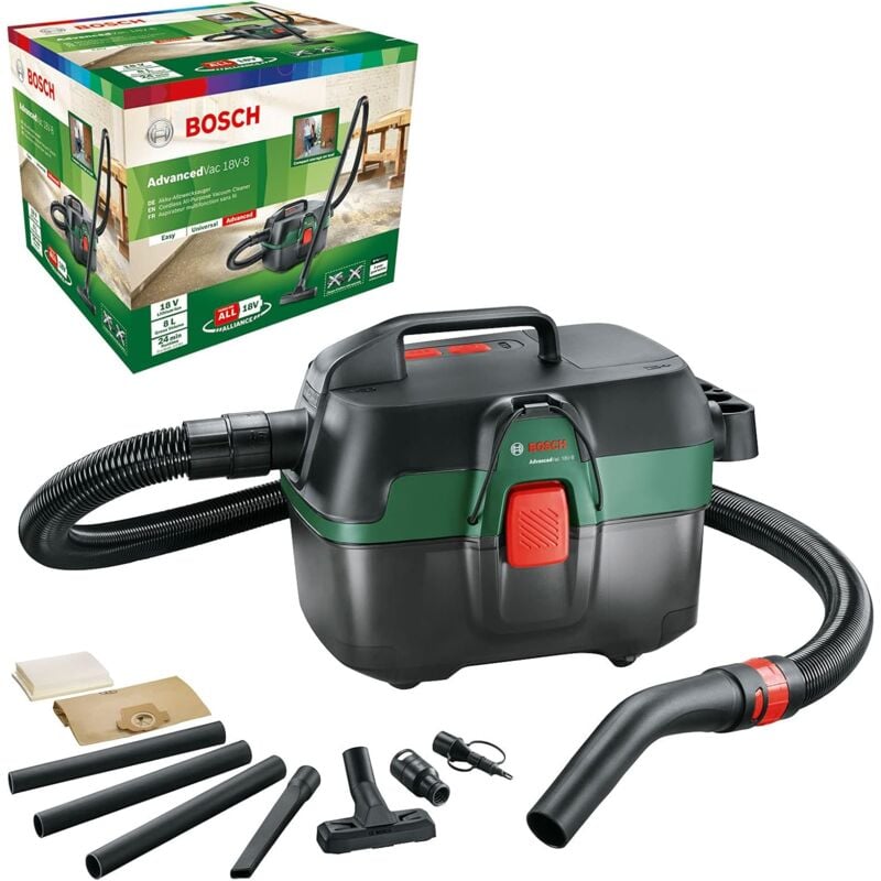 Bosch - Aspirateur sans-fil AdvancedVac 18V-8 - sans batterie
