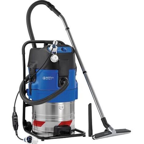 Aspirateur de liquide Nilfisk Attix 751-71 MWF avec pompe, cuve inox 70L