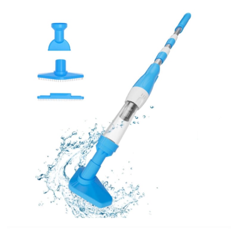 Aspirateur de piscine 3 en 1 pour jacuzzis et petites piscines Élimination du sable et des débris