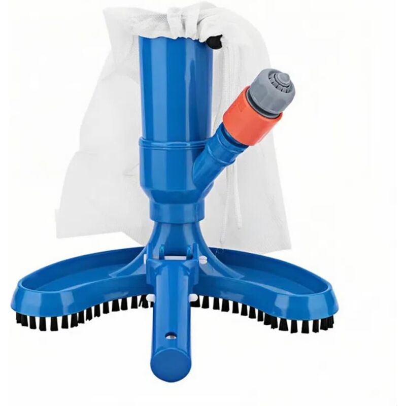 Aspirateur de Piscine - Aspirateur Piscine Portable - Nettoyeur à Jet avec Sac en Filet à Cordon Idéal pour Piscine Spa Fontaine et Étang – Élimine